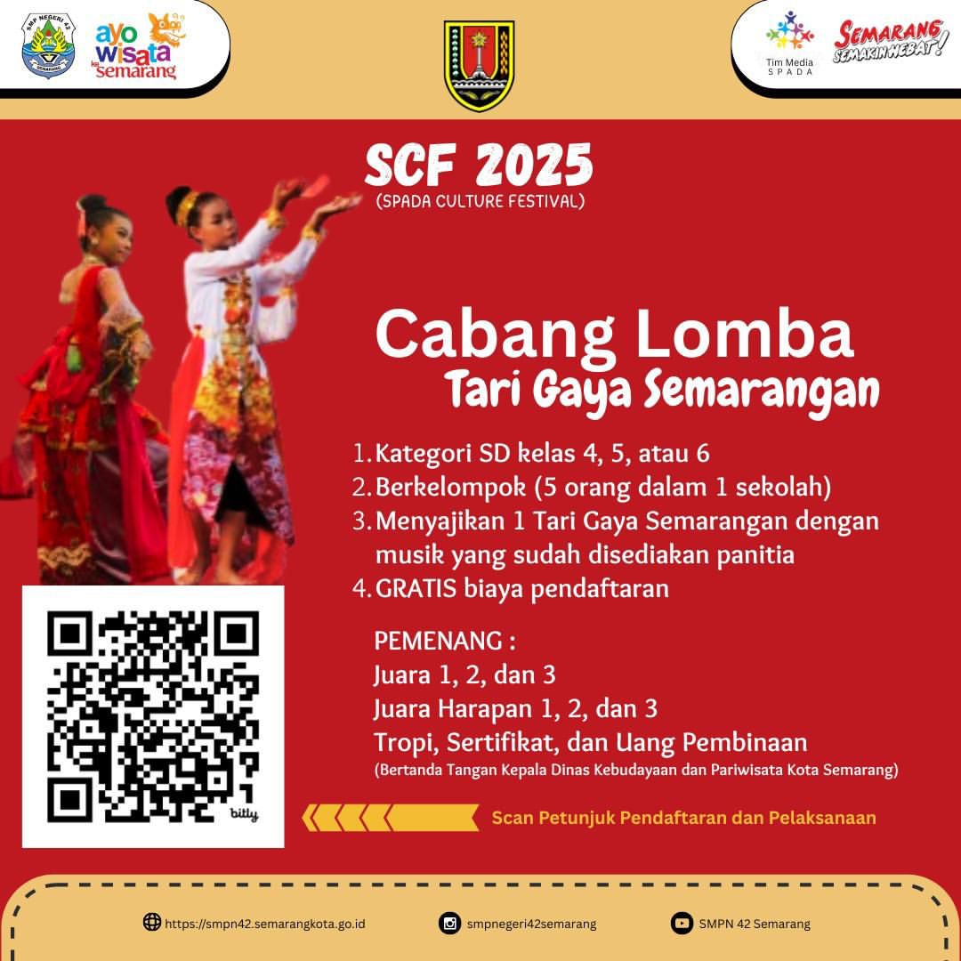 SPADA Culture Festival 2025 - Lomba Tari Gaya Semarangan